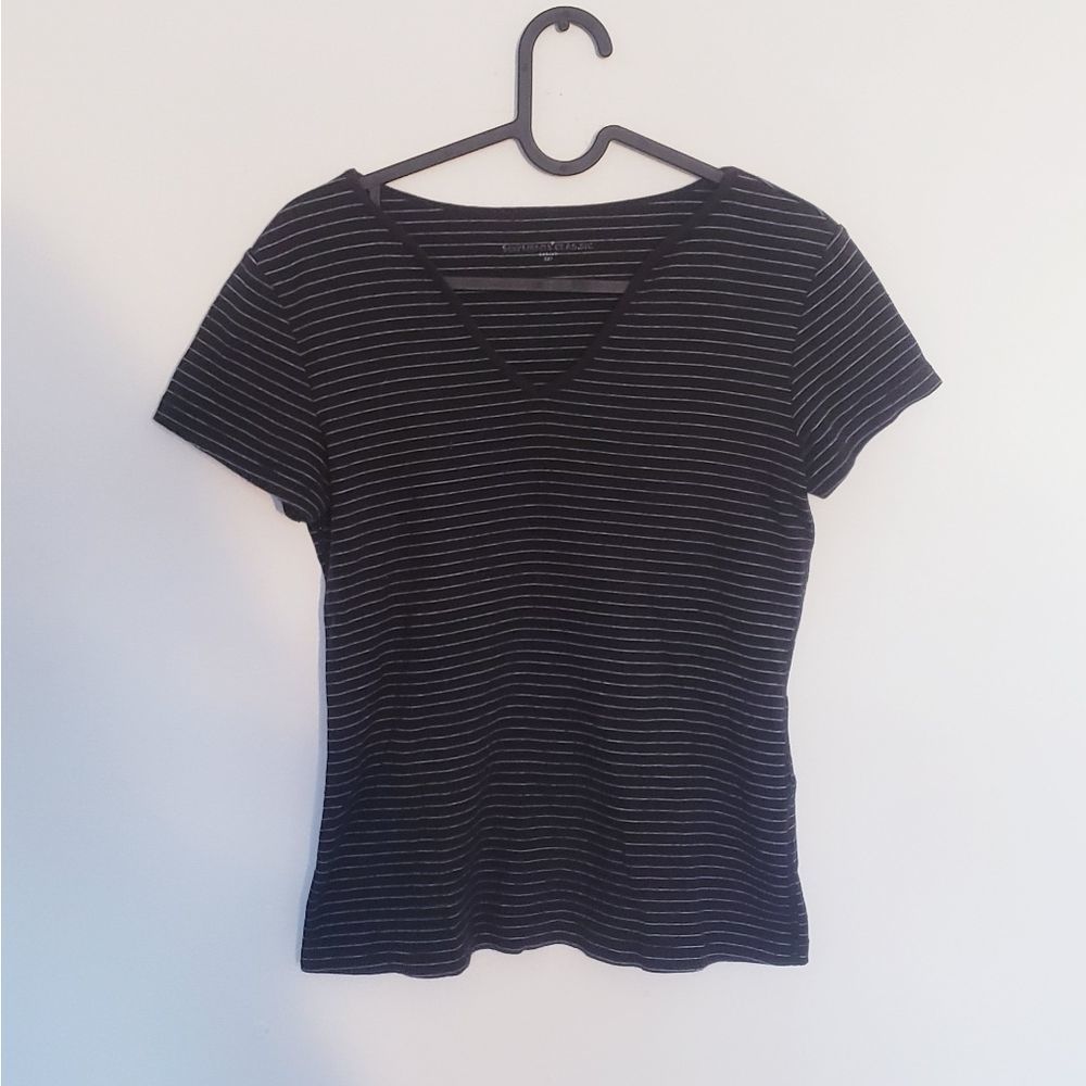 ✨2FOR15$✨Segments classica stripped tee